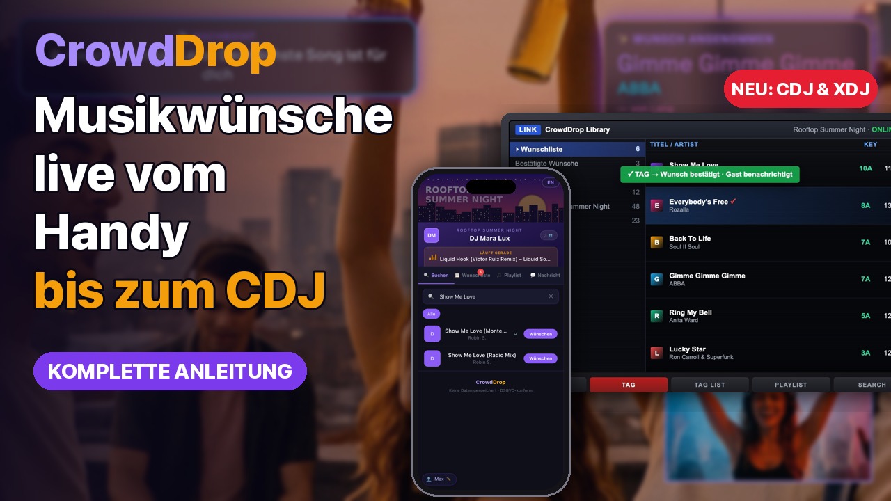 CrowdDrop Demo-Video auf YouTube abspielen