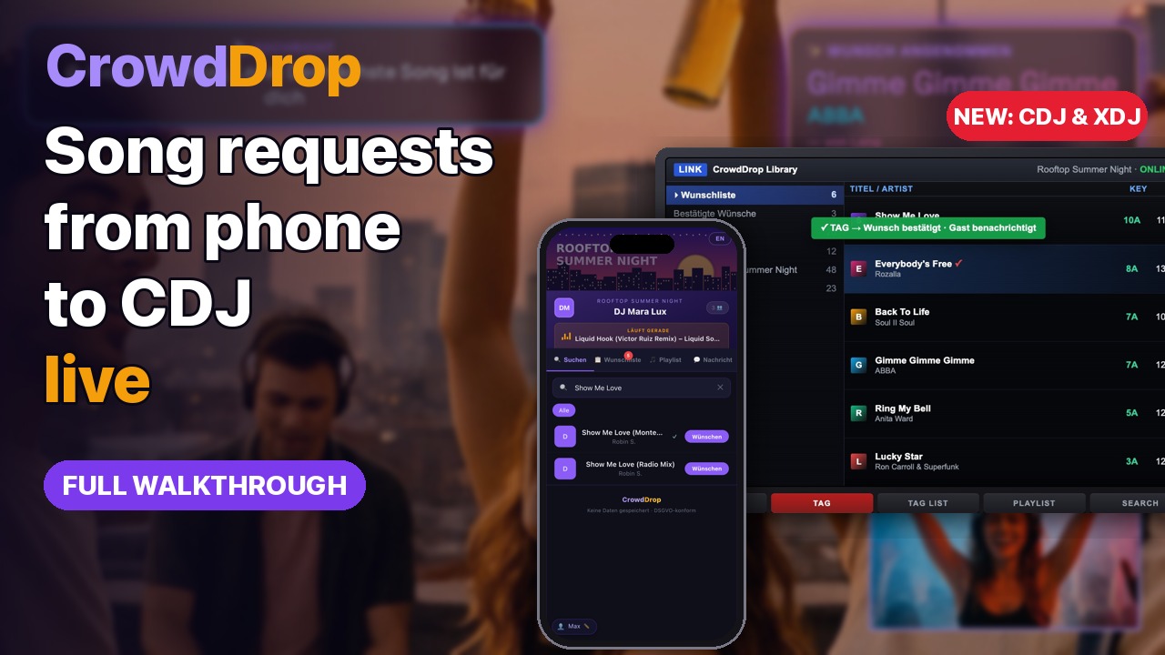 Play CrowdDrop demo video on YouTube